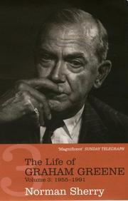 Cover of: The Life of Graham Greene, Vol. 3 by Norman Sherry