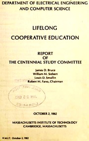 Lifelong Cooperative Education by MIT Department of Electrical Engineering