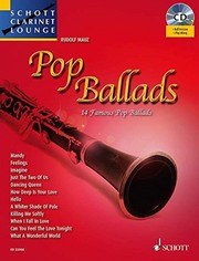 Cover of: Pop Ballads: Schott Clarinet Lounge