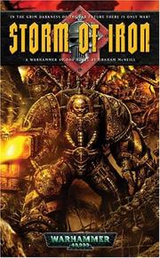 Cover of: Storm of Iron (Warhammer 40,000) by Graham McNeill