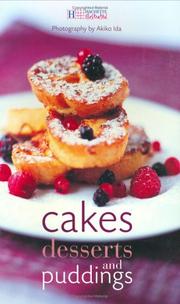 Cover of: Cakes, Desserts and Puddings