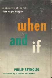 Cover of: When and if | Philip Reynolds