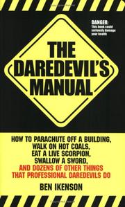Cover of: The Daredevil's Manual