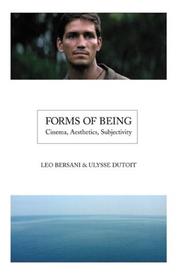 Cover of: Forms of Being by Leo Bersani, Ulysse Dutoit