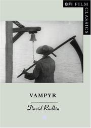 Cover of: Vampyr (BFI Film Classics) by David Rudkin