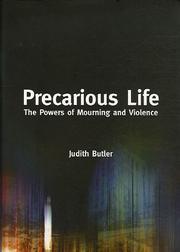 Cover of: Precarious Life: The Power of Mourning and Violence