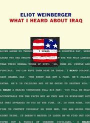 Cover of: What I Heard about Iraq
