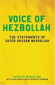 Cover of: Voice of Hezbollah | 