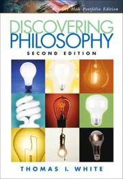 Cover of: Discovering Philosophy, Portfolio Edition (2nd Edition)