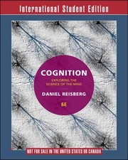 Cover of: Cognition by Daniel Reisberg