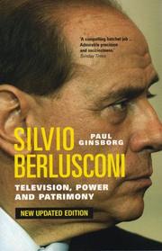 Cover of: Silvio Berlusconi by Paul Ginsborg