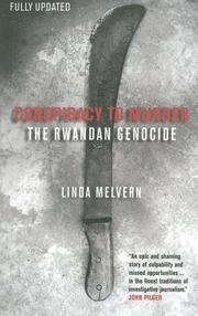 Cover of: Conspiracy to Murder by Linda Melvern