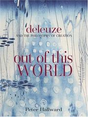 Cover of: Out of this World by Peter Hallward
