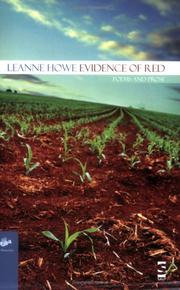 Cover of: Evidence of Red (Earthworks)