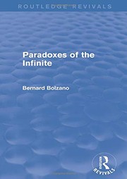Cover of: Paradoxes of the Infinite