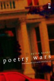 Poetry wars by Peter Barry