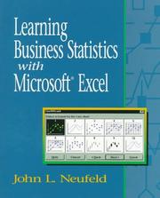Cover of: Learning business statistics with Microsoft Excel