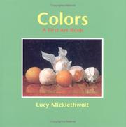Cover of: Colors by Lucy Micklethwait