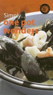 Cover of: Simply...One Pot Wonders (Simply Cookbooks (Top That!)) | Tim Le Grice
