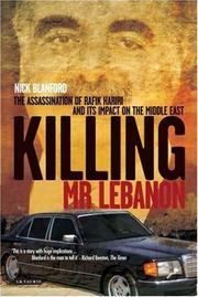 Killing Mr. Lebanon by Nicholas Blanford