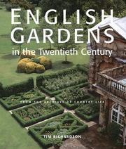 Cover of: English Gardens of the Twentieth Century: From the Archives of Country Life