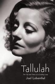 Cover of: Tallulah by Joel Lobenthal