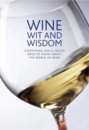 Cover of: Wine Wit and Wisdom by Maggie Rosen, Fiona Jerome, P.J. Harris