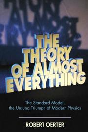 The theory of almost everything by Robert Oerter