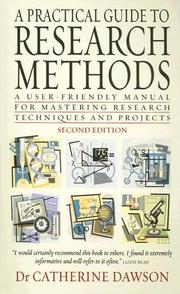 Cover of: A Practical Guide to Research Methods: A User-Friendly Manual for Mastering Research Techniques and Projects