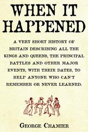 Cover of: When It Happened