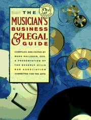 Cover of: Musician's Business and Legal Guide, The by Mark E. Halloran