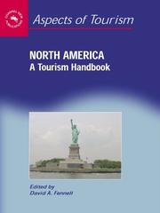 Cover of: North America: A Tourism Handbook (Aspects of Tourism)