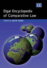 Cover of: Elgar encyclopedia of comparative law by edited by Jan M. Smits.