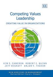 Cover of: Competing values leadership: creating value in organizations