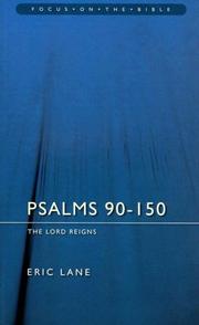 Cover of: Psalms 90-150 by Eric Lane