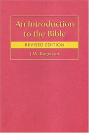 Cover of: An Introduction to the Bible (Bible World) (Bible World)