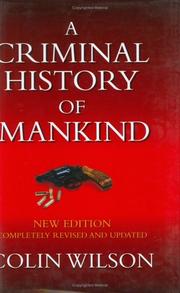 Cover of: A Criminal History of Mankind by Colin Wilson