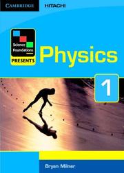 Cover of: Science Foundations Presents Physics 1 CD-ROM (Science Foundations) by Bryan Milner, Bryan Milner