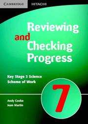 Cover of: Spectrum Reviewing and Checking Progress Year 7 CD-ROM (Spectrum Key Stage 3 Science)