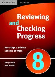 Cover of: Spectrum Reviewing and Checking Progress Year 8 CD-ROM (Spectrum Key Stage 3 Science)