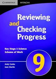 Cover of: Spectrum Reviewing and Checking Progress Year 9 CD-ROM (Spectrum Key Stage 3 Science)