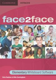 Cover of: face2face Elementary Whiteboard Software (face2face)