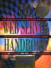 Cover of: The Web server handbook by Pete Palmer