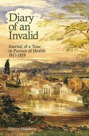 Cover of: Diary of an Invalid by Henry Matthews