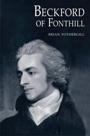 Cover of: Beckford of Fonthill by A. Brian Fothergill