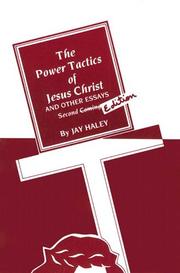 Cover of: Power Tactics of Jesus Christ and Other Essays