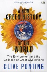 Cover of: A New Green History of the World by Clive Ponting