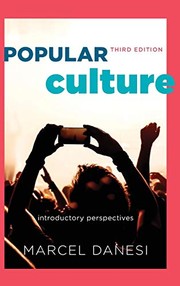Cover of: Popular Culture: Introductory Perspectives