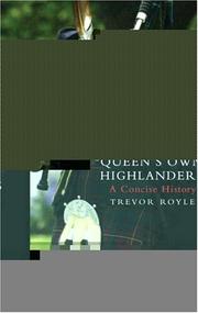 Cover of: Queen's Own Highlanders by Trevor Royle