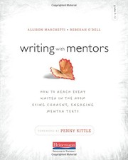 Cover of: Writing with Mentors by Allison Marchetti, Rebekah O'Dell